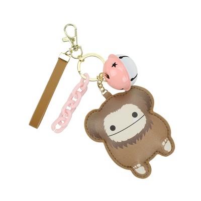 Squishmallows Benny The Bigfoot Gold Multi-Charm Keychain