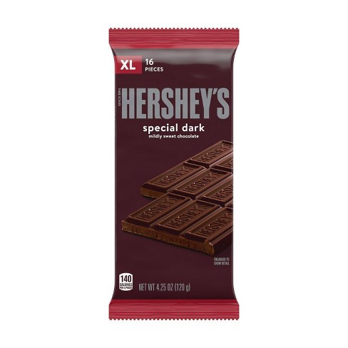 Hershey's Special Dark Mildly Sweet Chocolate Bar - 4.25oz - image 1 of 4