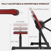 Resenkos 2-in-1 Bicep Preacher Curl Bench with Adjustable Seat and Elbow Cushion, Plate Loaded Bicep Curl Machine, Tricep Extension Machine for Home - 4 of 4