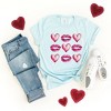 Simply Sage Market Women's Hearts and Lips Chart Short Sleeve Graphic Tee - 2 of 4