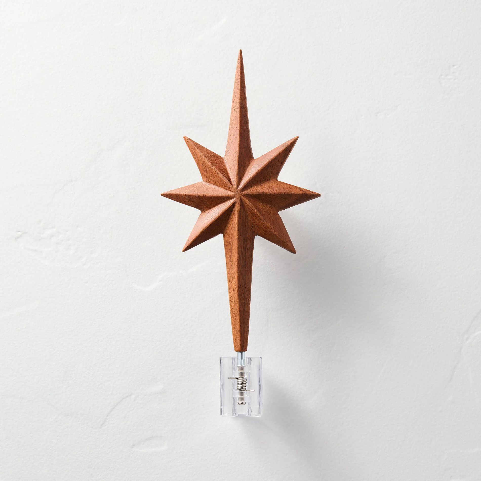 13.5" Wood Star Tree Topper - Hearth & Hand™ with Magnolia