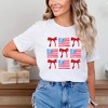 Simply Sage Market Women's Stars and Stripes With Stars Short Sleeve Graphic Tee - 2 of 4