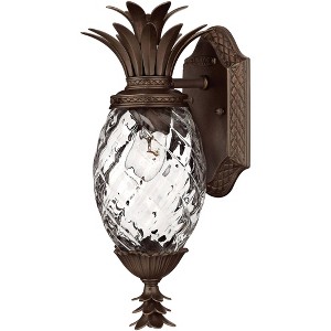 Hinkley Plantation 14" Pineapple Glass Copper Bronze Outdoor Light - 1 of 2