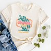 Simply Sage Market Wild Spirit Distressed Short Sleeve Tee - S - Cream - 3 of 4