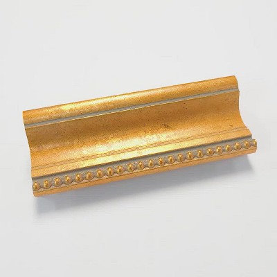 Townhouse Gold Black Wood Framed Corkboard, 32x24