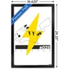Trends International Pokémon - Pikachu Line 25 Framed Wall Poster Prints - 3 of 4