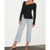 Women's Avi Ruched Rib Top - LNA - 2 of 3