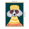 Amanti Art 23"x30" Poodle Power by Yvette St. Amant Framed Canvas Wall Art - 4 of 4