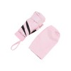 Unique Bargains Umbrella 6-Rib Flat 50% Fold Mini Parasol Full Shading-Sun Protection Impact Cloth 34.25"x20.47" 1 Pcs - 3 of 4