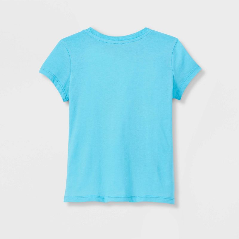 Girls' Disney Encanto Butterfly Short Sleeve Graphic T-Shirt- Blue, 2 of 3