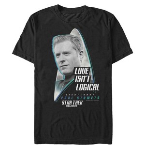 Men's Star Trek: Discovery Paul Stamets Love Isn't Logical T-Shirt - 1 of 4