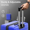 SUGIFT 3 Piece Luggage Sets ABS Hardshell Hardside with TSA Lock - 4 of 4