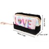 Unique Bargains Women's Portable Sequin LOVE Makeup Bag 1 Pc - image 2 of 3