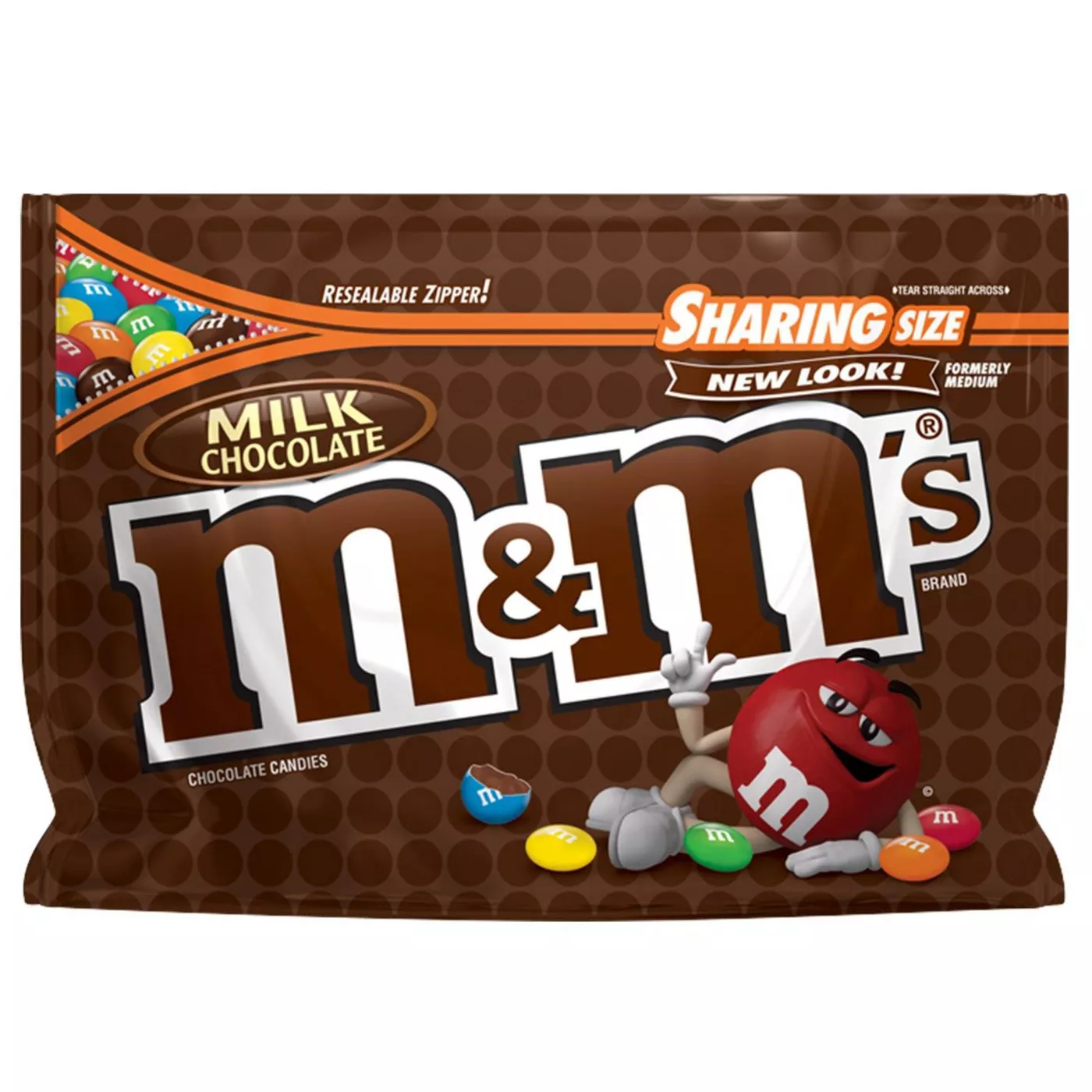 M&M's Milk Chocolate Candies - 10.7oz - Sharing Size - image 1 of 5