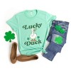 Simply Sage Market Women's Lucky Duck Short Sleeve Graphic Tee - 3 of 4
