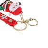Unique Bargains Christmas Keychain with Double Ring and Lobster Clasp PVC Alloy 2.76" - 3 of 4