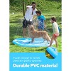 Joyfy 6ft Tropical Leaves Splash Pad for Kids, Non-Slip Outdoor Water Sprinkler Mat, Summer Fun Backyard Fountain Pool Water Games Spray Mat - 4 of 4