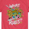 Boys' - Teenage Mutant Ninja Turtles - What Rules Short Sleeve Graphic T-Shirt - 2 of 4