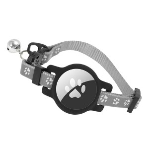 Unique Bargains Cat Collar for Airtag with Bell 1 Pc - 1 of 4