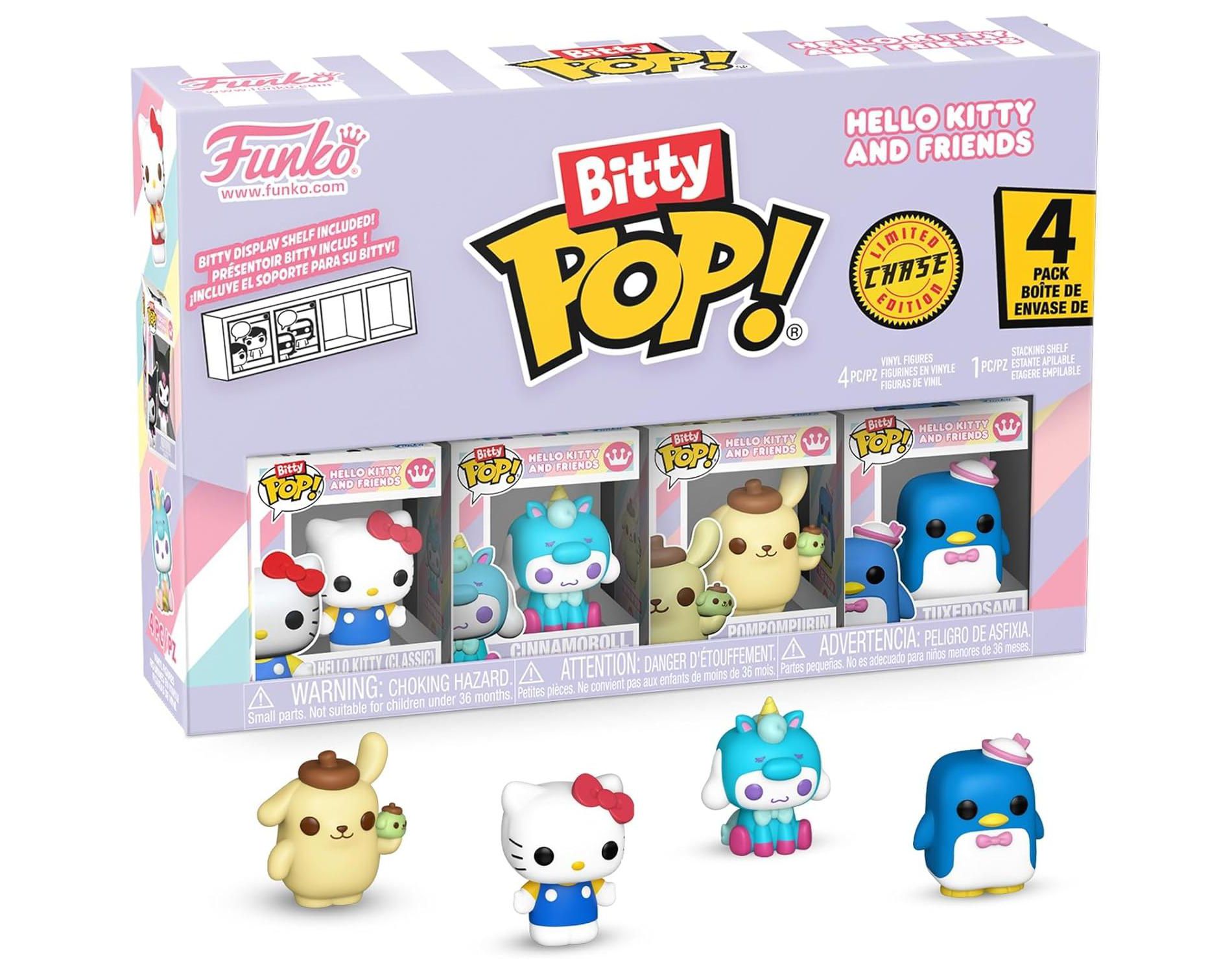 Funko Bitty Pop! Sanrio Hello Kitty & Friends Mini Figures 4-Pack – Mystery
