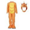 Dinosaur Costume for Toddlers & Kids - Triceratops Design,Halloween Dress Up Party Costume - 3 of 4