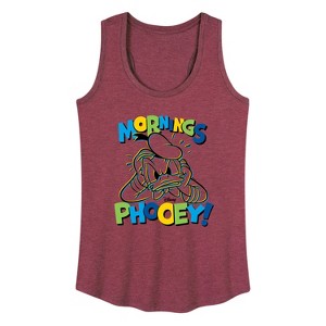 Women's - Disney - Mornings Phooey Graphic Racerback Tank - 1 of 4