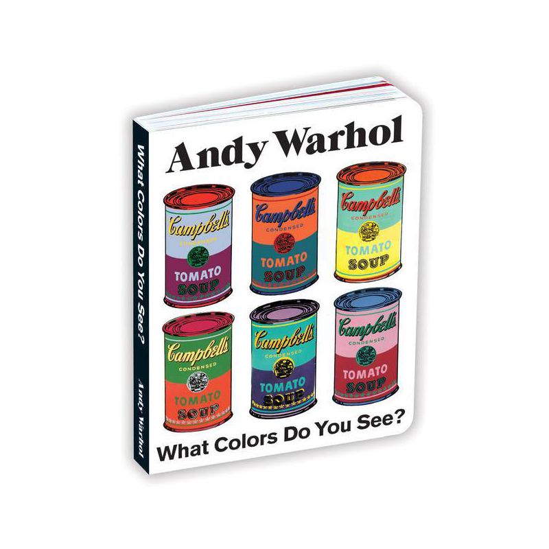 Andy Warhol What Colors Do You See? Board Book, 1 of 2