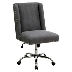 Barth Contemporary Office Chair Gray - ioHOMES