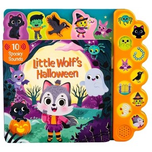 Little Wolf's Halloween - (10-Button Sound Books) by  Maggie Fischer (Board Book) - 1 of 4