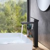 BWE Single Hole Single Handle Bathroom Vessel Sink Faucet With Supply Hose - 3 of 4