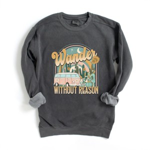Simply Sage Market Wander Without Reason Desert Van Garment Dyed Sweatshirt - 1 of 4