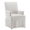Classic Covered Dining Arm Chair - WOVENBYRD - 2 of 4