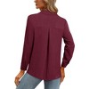 Nlife Womens Rhinestone Fringe Shirt Top Western Cowgirl Cowboy Rodeo Sparkly Tassel Long Sleeve Button Down Shirts Nashville Country Concert Outfit - 4 of 4