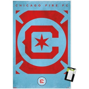 Trends International MLS Chicago Fire FC - Logo 25 Unframed Wall Poster Prints - 1 of 4