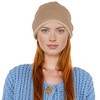 Anna-Kaci Comfy Warm Knit Slouchy Beanie Hat Double Color Roll Up Edge Ski Cap - 2 of 4