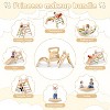 9 in 1 Toddler Climbing Frame Indoor, Baby Wooden Toys Triangle Set with Arch, Reversible Ramp, Indoor Montessori Play Gym for Boys Girls - 2 of 4