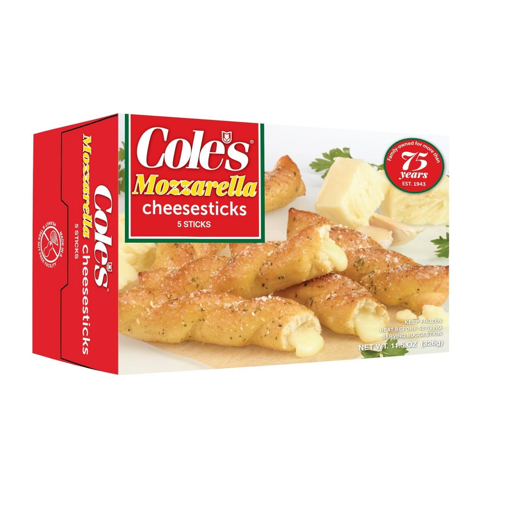 UPC 071052000652 product image for Cole's Frozen Cheese Sticks with Mozzarella - 11.5oz | upcitemdb.com