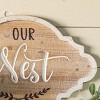 VIP Wood 23 in. Brown Nest Sign - 4 of 4