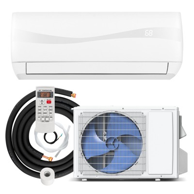 Tangkula 9000BTU Mini Split Air Conditioner & Heater 19 SEER2 115V Wall Mount AC Unit