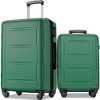 Hardshell Spinner Luggage Set, Lightweight ABS Construction Hardside Travel Suitcase Luggage With 3-Digit TSA Lock, 2-Piece Set 20" 28" - 2 of 4