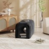 Aukfa 33.1'' Plush Storage Ottoman, Multifunctional Bench, Cat Condo, Footrest, And End-Of-Bed Seating For Living Room, Entryway, Bedroom - 2 of 4