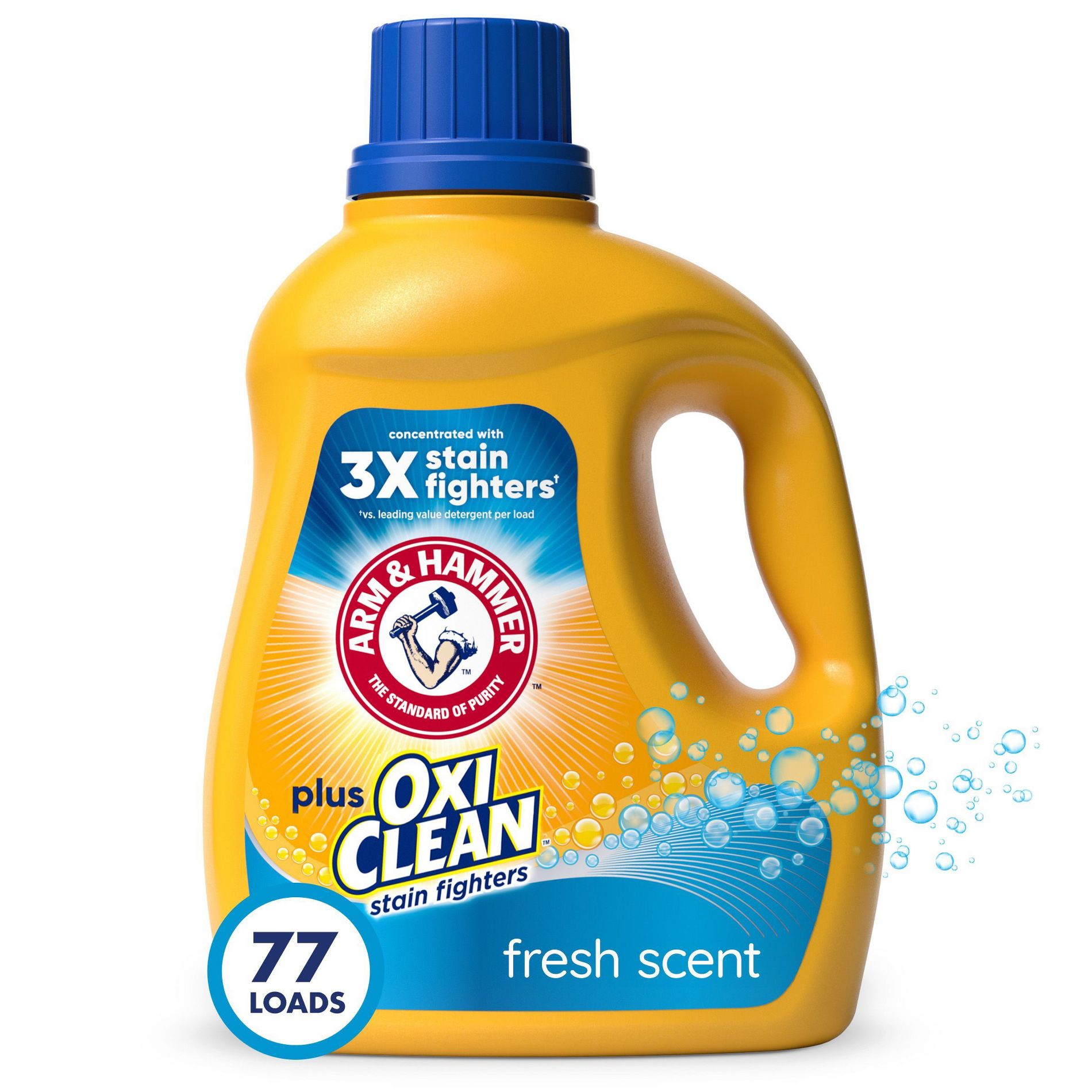 Arm & Hammer OxiClean Fresh Scent Liquid Laundry Detergent - 100.5 fl oz