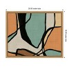 Amanti Art Abstract Stained Glass I by June Erica Vess Framed Canvas Wall Art - 4 of 4