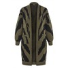 Women's Plus Size Earn Your Stripes Cardigan - moss | CITY CHIC - 4 of 4