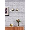 Elegant Lighting Reyes 6 lights chrome pendant - 2 of 4