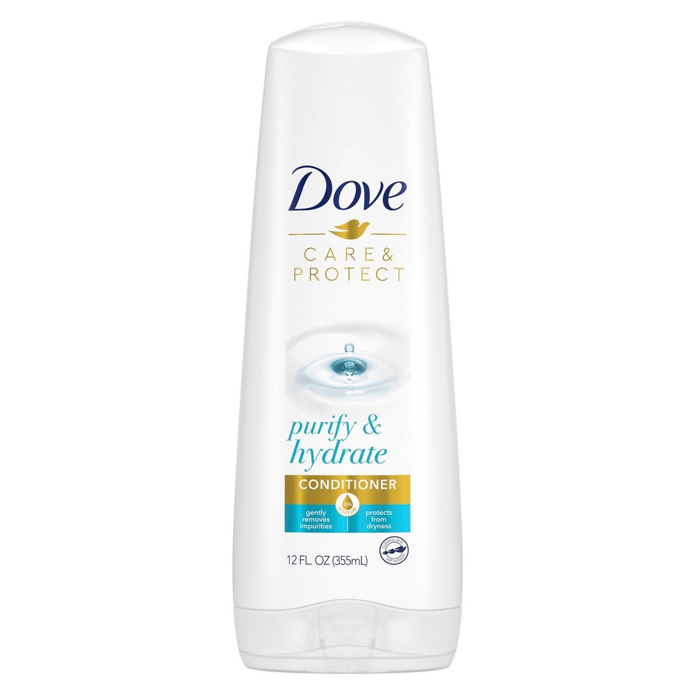 Dove Care & Protect Conditioner Purify & Hydrate, 12 oz