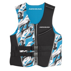 Airhead Men's Camo Cool Kwik Dry Neolite Flex Life Jacket Vest - Blue - 1 of 4