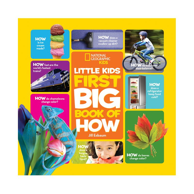 National Geographic Little Kids First Big Book of How - (National Geographic Little Kids First Big Books) by  Jill Esbaum (Hardcover), 1 of 2