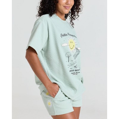 Samii Ryan | Smiley® Perspective Thermal Boxy Tee, X-Large, 5