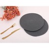REGALWOVEN Farmhouse Kitchen Decor Indoor Outdoor Cotton Rope Dining Table Placemats 4 Pcs - 4 of 4